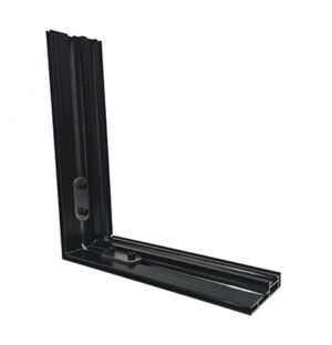 پروفیل لایت باکس فریم لس-۷-سانتی-مشکی